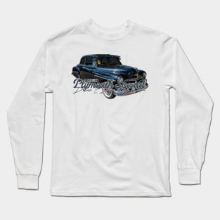 1950 Plymouth Special Deluxe 2 Door Club Coupe Long Sleeve T-Shirt